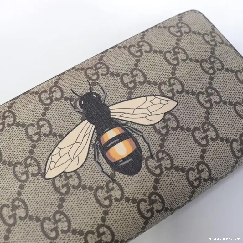 Official Brother Sam Zip wallet around 1904G0003 Brand Handbags Gucci 0722